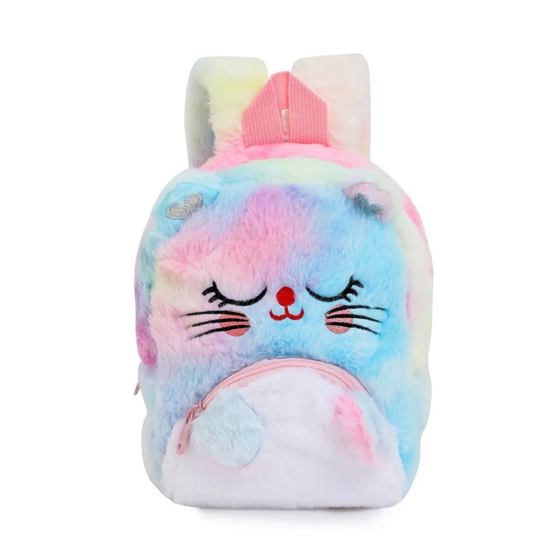 Mochila Escolar Infantil Gatinho de Pelúcia - CityBag