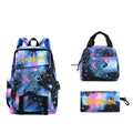 Kit Escolar Lilo & Stitch: Mochila, Lancheira e Estojo