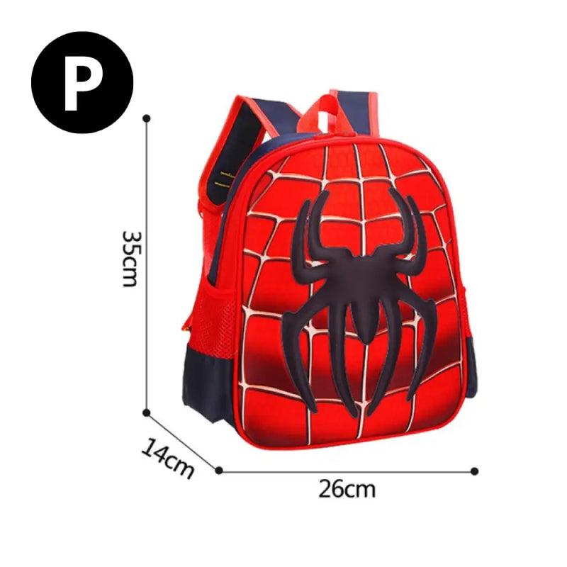 Mochila Escolar Infantil Homem Aranha 3D
